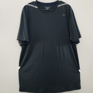 🦋 Reebok Men's Charcoal Short Sleeve Tee